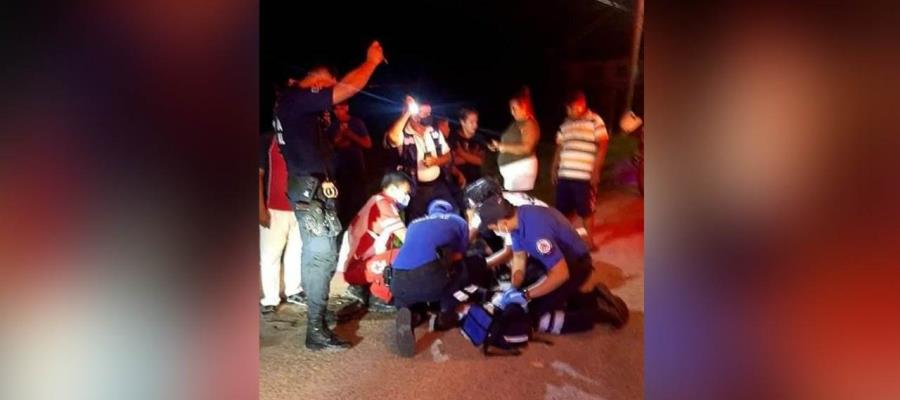 Asaltan y machetean a hombre en Comalcalco