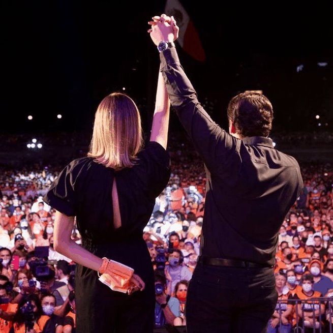 Mariana Rodríguez denuncia al INE ante la CNDH por violentar sus derechos Mariana Rodríguez denuncia al INE ante la CNDH por violentar sus derechos