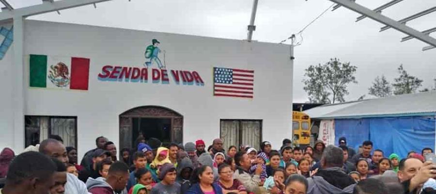 Dejarán en la calle a 500 migrantes tras posible cierre de albergue en Reynosa Dejarán en la calle a 500 migrantes tras posible cierre de albergue en Reynosa