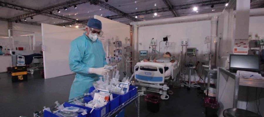 Inicia México el 2022 con 99 hospitales saturados por COVID-19