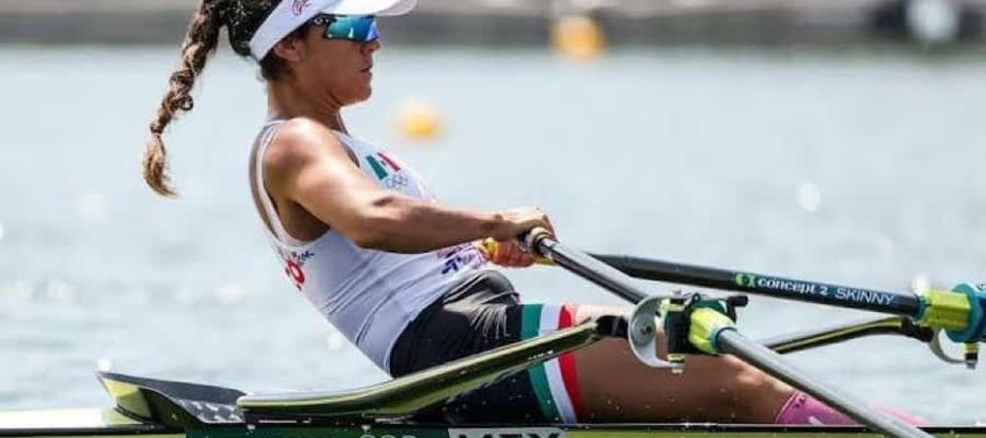 La mexicana Kenia Lechuga termina cuarto en remo en Tokio 2020; pierde oportunidad de medalla