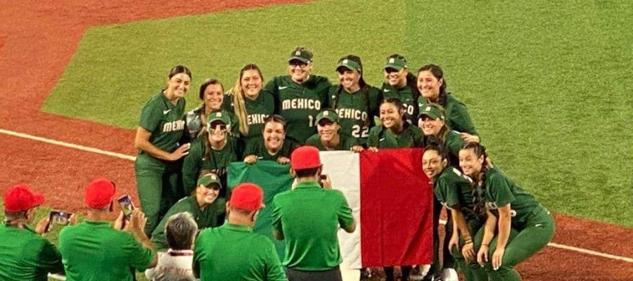 Gana México su primer partido de softbol femenino en Tokio 2020 ante Italia