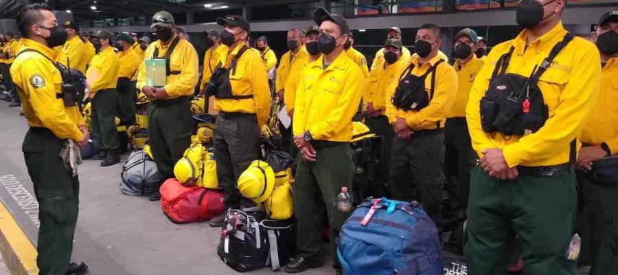 Envía México 101 combatientes más a Canadá para mitigar incendios forestales Envía México 101 combatientes más a Canadá para mitigar incendios forestales