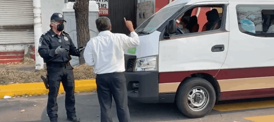 Lamenta Semovi que sigue sin respetarse capacidad al 50% en transporte público