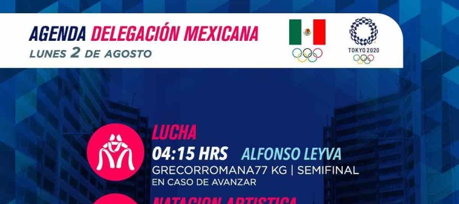 Clavados, Ciclismo, Natación y Voleibol, las competencias para México este lunes