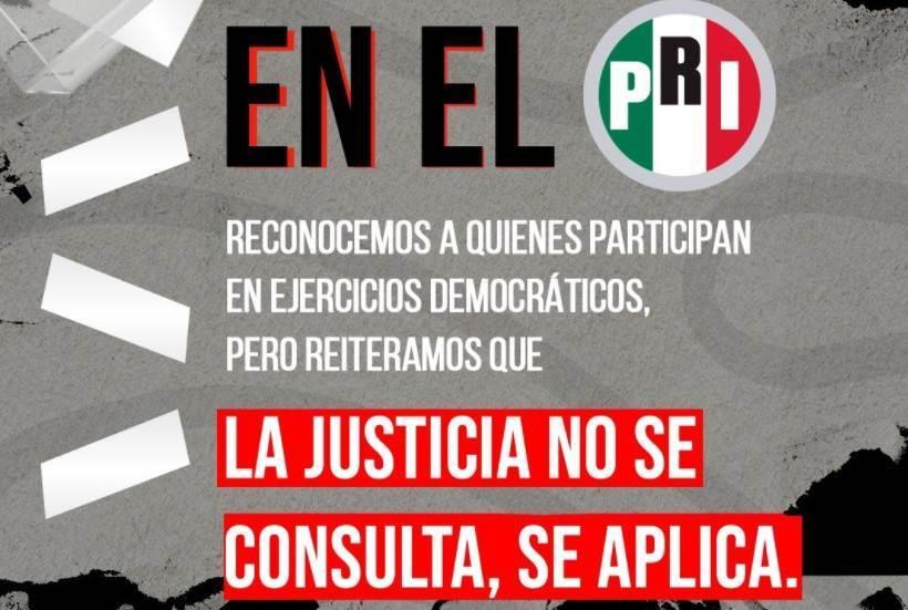 Lamenta PRI Nacional “desperdicio” de 500 mdp en una consulta innecesaria y “sin propósito”