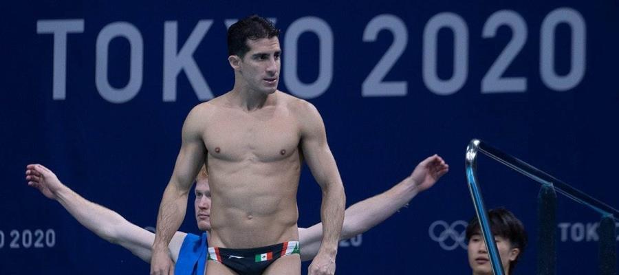 Avanza Rommel Pacheco a semifinales en trampolín de 3 metros Avanza Rommel Pacheco a semifinales en trampolín de 3 metros