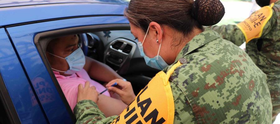 Hoy inicia vacunación anticovid en mayores de 30 años y aplicación de la segunda dosis a los de 40 y más en Comalcalco