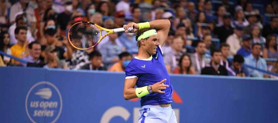 Rafael Nadal regresa a las canchas en el Abierto de Washington Rafael Nadal regresa a las canchas en el Abierto de Washington