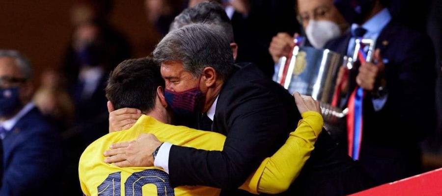 La situación económica, razón de la salida de Messi: Laporta La situación económica, razón de la salida de Messi: Laporta