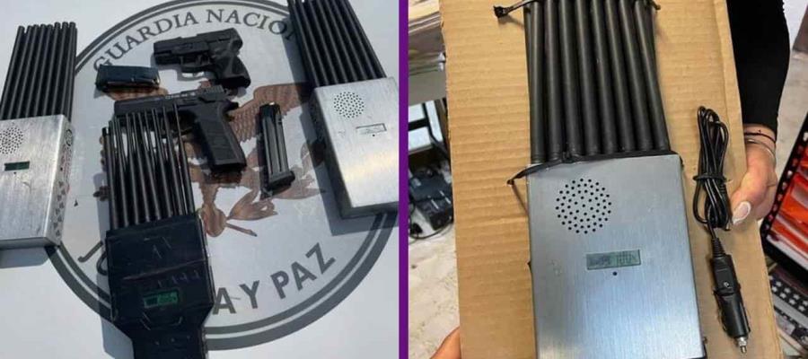 Asegura GN a ocho personas con armas de fuego, cartuchos útiles e inhibidores de señal en Jalisco Asegura GN a ocho personas con armas de fuego, cartuchos útiles e inhibidores de señal en Jalisco