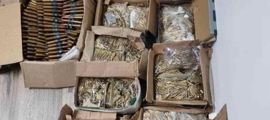 Vinculan a proceso a sujeto que transportaba más de 18 mil cartuchos, en Sonora