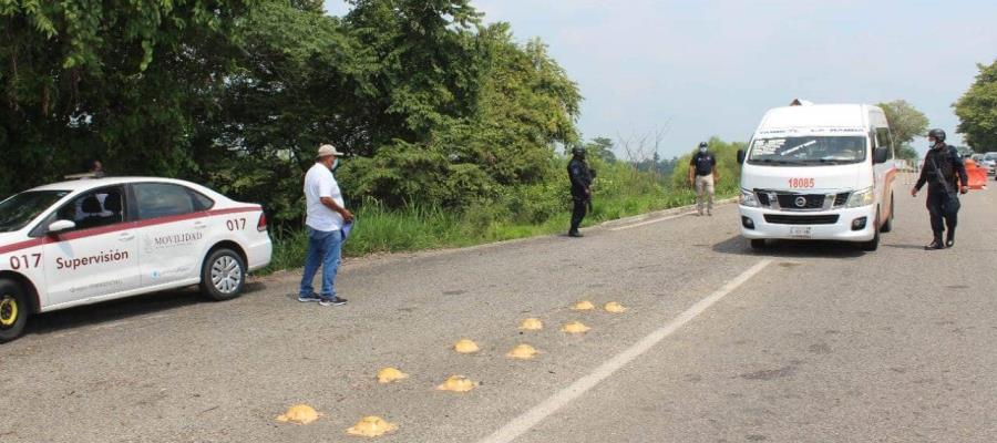 Continúa SSPC con operativos para supervisar cumplimiento de medidas restrictivas