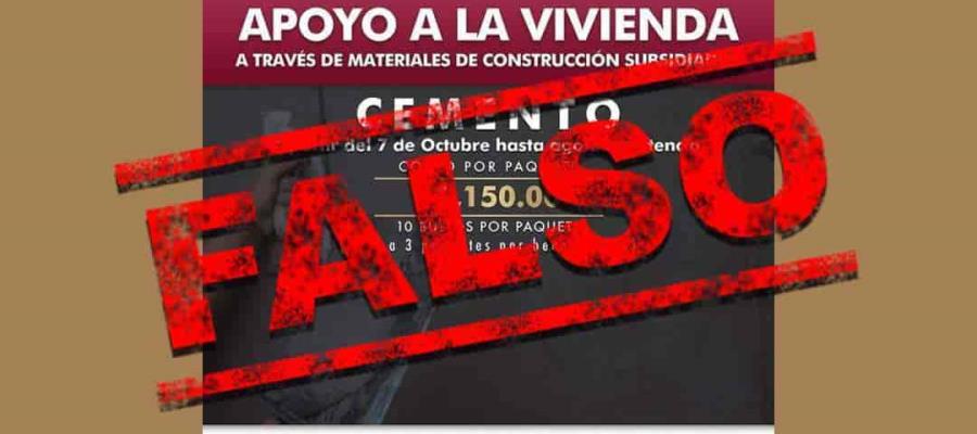 Advierte gobierno de Tabasco que publicación sobre programa de apoyo a la vivienda de INVITAB… es de 2019 Advierte gobierno de Tabasco que publicación sobre programa de apoyo a la vivienda de INVITAB… es de 2019