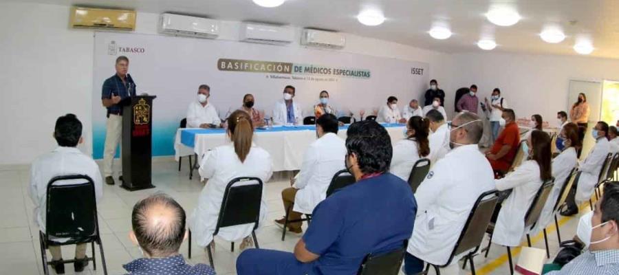 Basifica ISSET a 58 médicos especialistas Basifica ISSET a 58 médicos especialistas