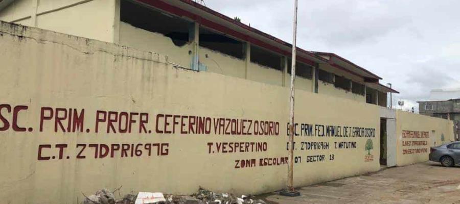 Escuela más antigua de Villahermosa será entregada en diciembre, tras su reconstrucción: Setab