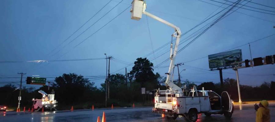 Casi 700 mil usuarios se vieron afectados en el suministro eléctrico tras el paso de “Grace”: CFE