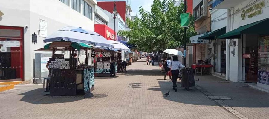 Ve subcoordinación del Centro Histórico de Villahermosa menos afluencia en la zona, a raíz de restricciones Ve subcoordinación del Centro Histórico de Villahermosa menos afluencia en la zona, a raíz de restricciones