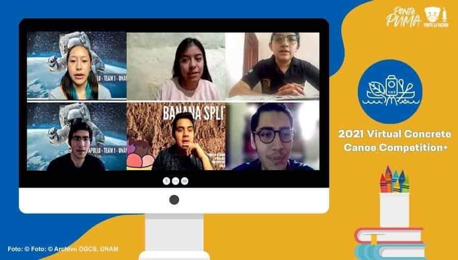 Estudiantes de la UNAM ganan concurso internacional con diseño de canoas construidas con tezontle