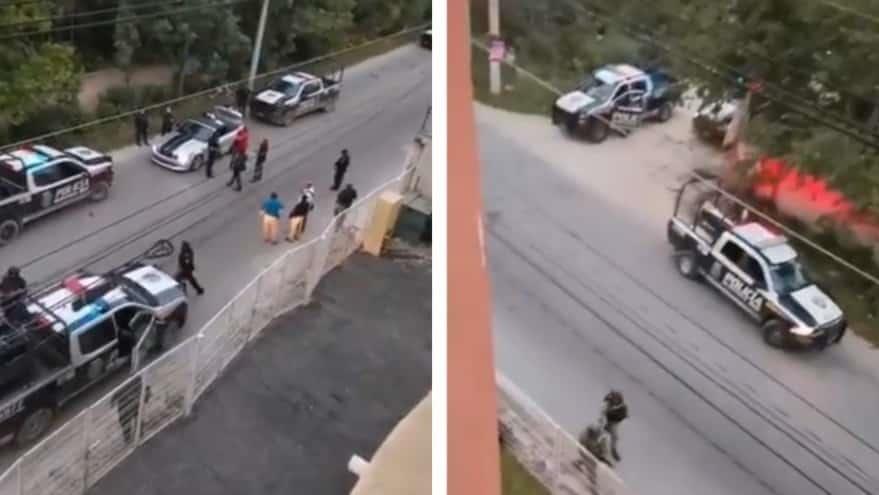 Enfrentamiento entre agentes de la fiscalía de Q. Roo y presuntos delincuentes deja un muerto