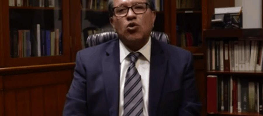 Confirma Monreal reincorporación al Senado de Olga Sánchez Cordero tras su renuncia a la Segob