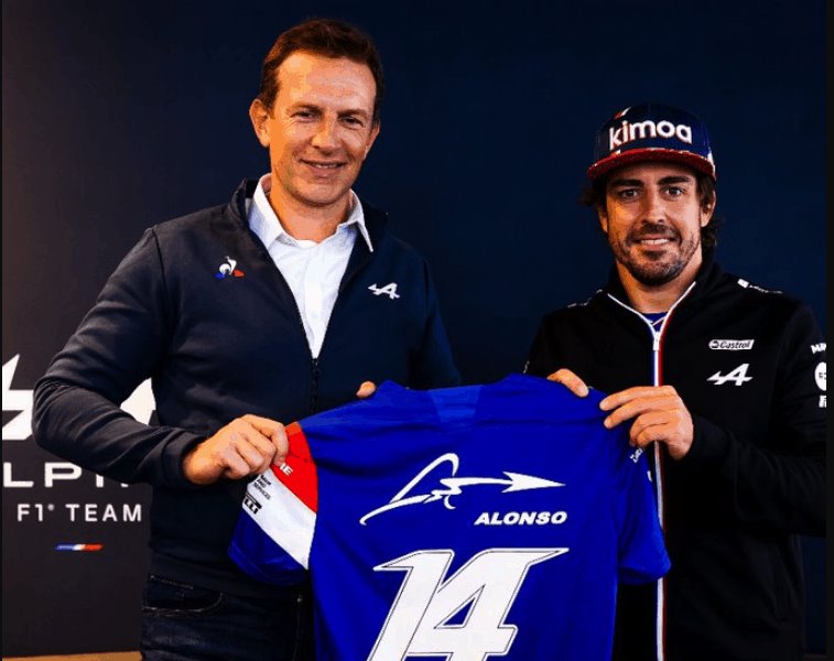 Fernando Alonso continuará en 2022 con la Escudería Alpine