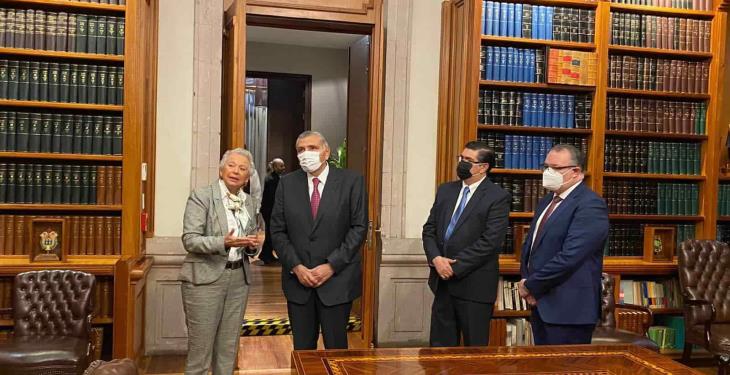 Llega Adán Augusto López a la SEGOB