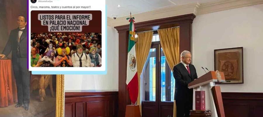 Circo, maroma, teatro y cuentos al por mayor informe de AMLO: Vicente Fox 