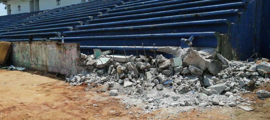 Inicia la demolición del Parque Centenario 27 de Febrero Inicia la demolición del Parque Centenario 27 de Febrero