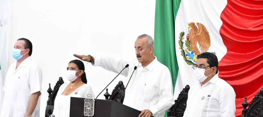 Carlos Manuel Merino es ya gobernador interino de Tabasco
