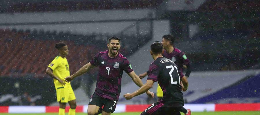 Gana México 2-1 contra Jamaica en primer partido de Eliminatorias Mundialistas