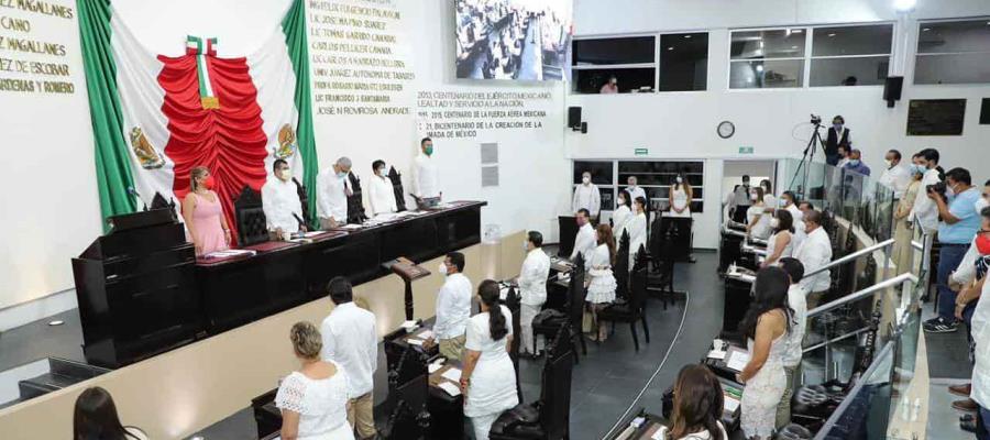 Rinden protesta nuevos diputados locales en Tabasco Rinden protesta nuevos diputados locales en Tabasco