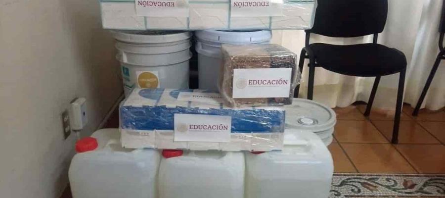 Critica Enrique Alfaro “paquetote” para desinfectar escuelas enviado por la federación Critica Enrique Alfaro “paquetote” para desinfectar escuelas enviado por la federación