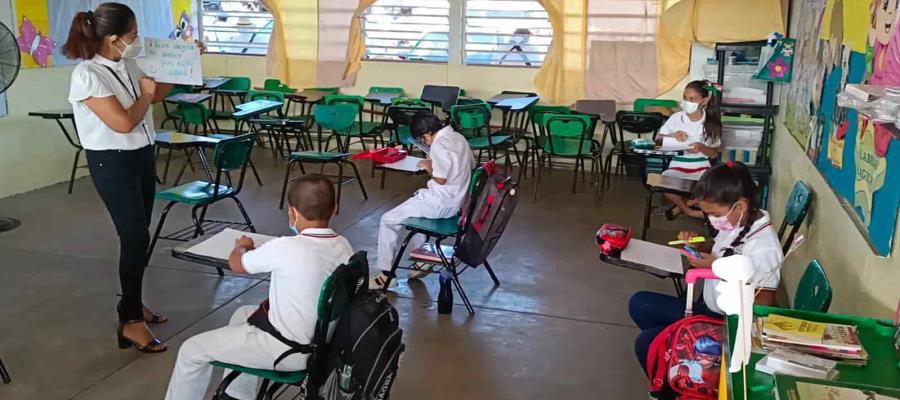 58 niños de Tacotalpa, Teapa y Jalapa dieron positivo a COVID en primer día de clases presenciales: Setab