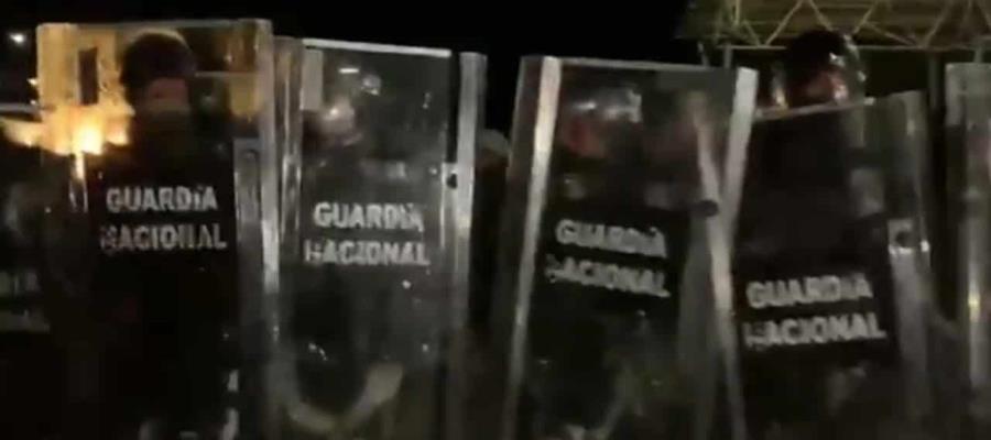 Disuelven otra caravana migrante en Chiapas