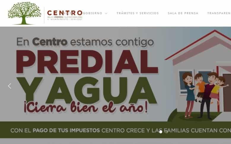 Ayuntamiento de Centro anuncia últimos descuentos en pago de predial y agua Ayuntamiento de Centro anuncia últimos descuentos en pago de predial y agua