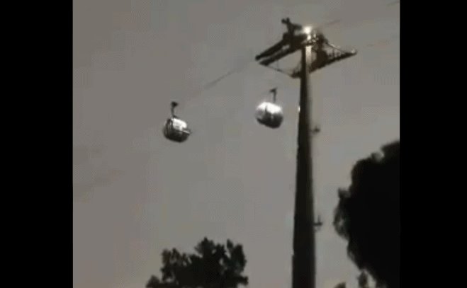 Quedan atrapadas varias personas en Cablebús de la CDMX, tras corte de energía por temblor