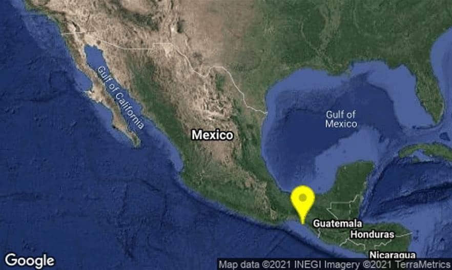 Se registra sismo de 4.1 en Chiapas, a cuatros años del sismo del 2017 