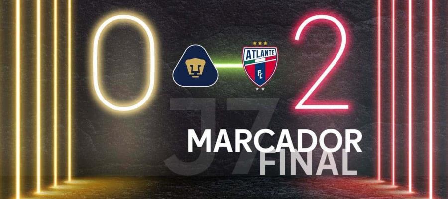 Pumas Tabasco suma nueva derrota en Villahermosa, ahora frente Atlante Pumas Tabasco suma nueva derrota en Villahermosa, ahora frente Atlante