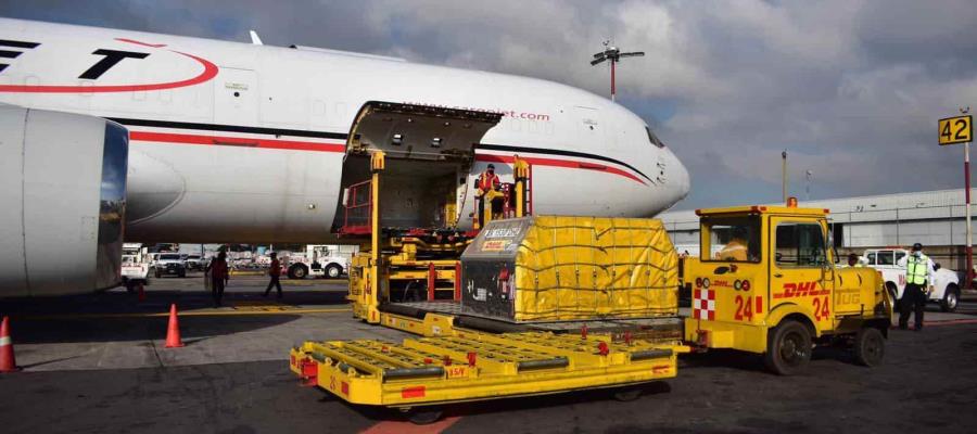 Llegan a México 1.8 millones de vacunas anticovid; suman más de 106 millones de dosis recibidas