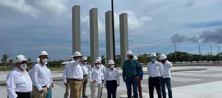 Acude CMMC a supervisión de construcción de refinería de Dos Bocas