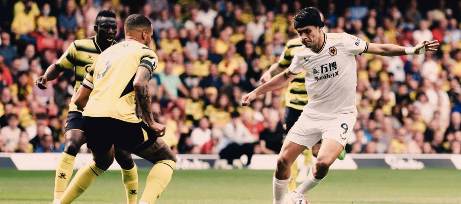 Con Raúl Jiménez de titular, los “Wolves” ganan su primer partido en la Premier League 