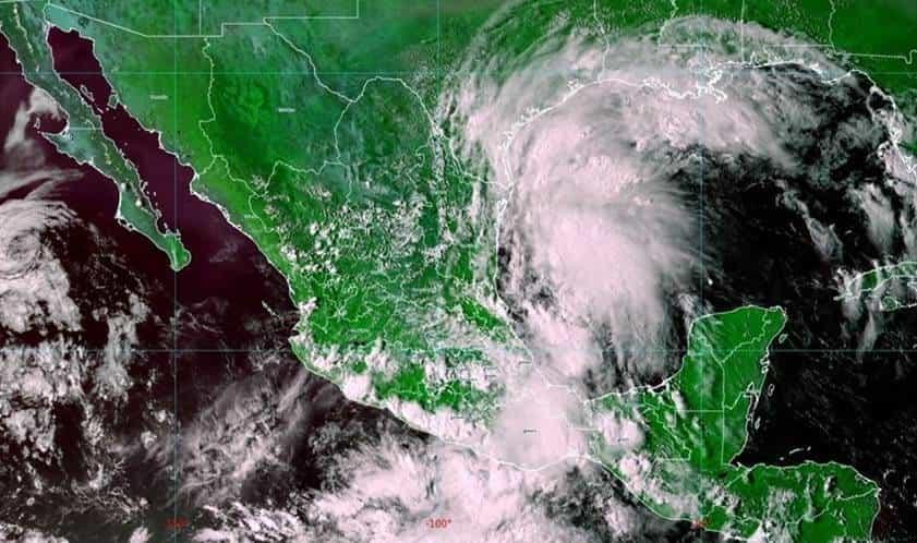 Se forma la tormenta tropical Nicholas en Golfo de México y ya se ubica en Tamaulipas; Peñitas con 83% de llenado: Conagua