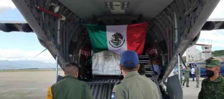 Aterriza en Honduras cargamento de vacunas contra COVID-19 donadas por México Aterriza en Honduras cargamento de vacunas contra COVID-19 donadas por México
