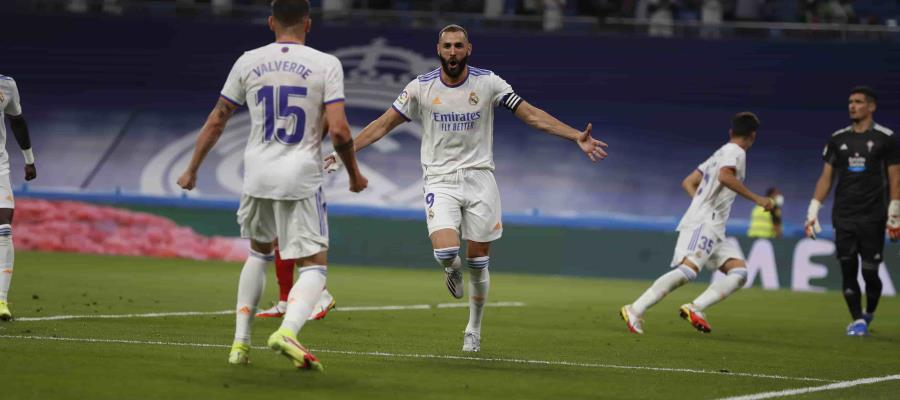 Regresa Real Madrid al Bernabeu con goleada