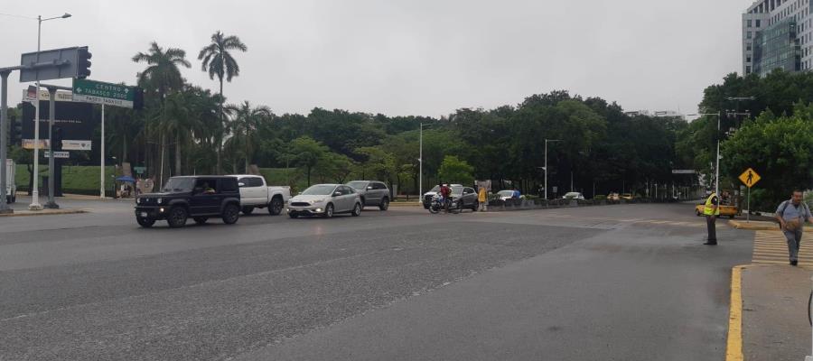 Se deslinda Seguridad y Protección Ciudadana de fallas en semáforos de Villahermosa