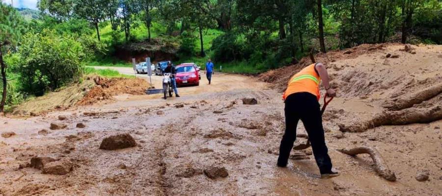 Declaran zona de desastre en 4 municipios de Michoacán, tras paso de huracán Nora