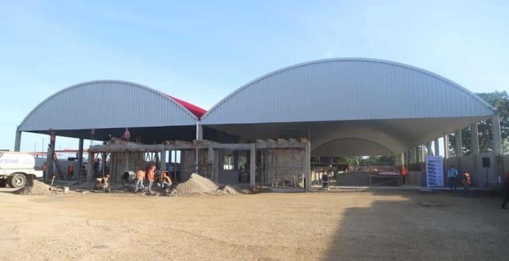 Reportan avance de 85 por ciento en construcción de mercado de Ocuiltzapotlán