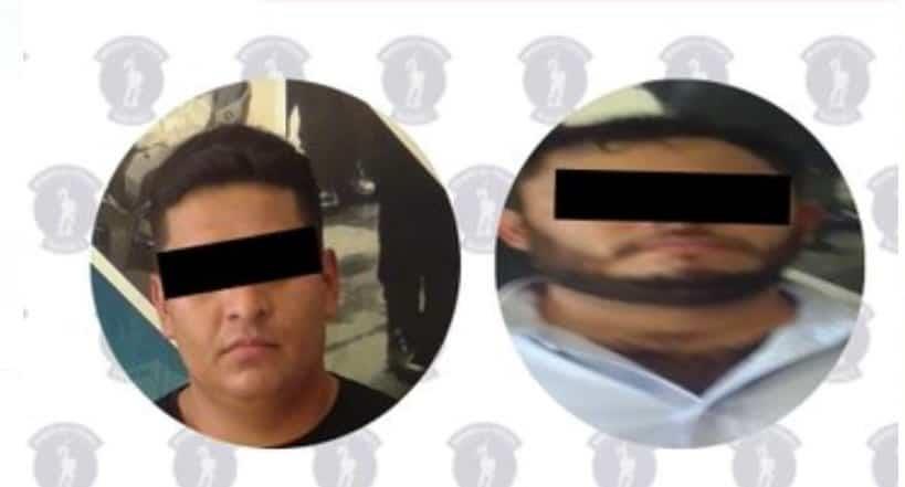 Detienen a dos hombres por portación ilegal de arma de fuego en Centro