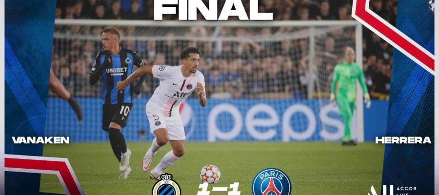 Messi, Mbappé y Neymar no pueden contra el Brujas en Champions Messi, Mbappé y Neymar no pueden contra el Brujas en Champions